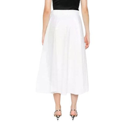 THE CHAIN-DETAIL MIDI SKIRT